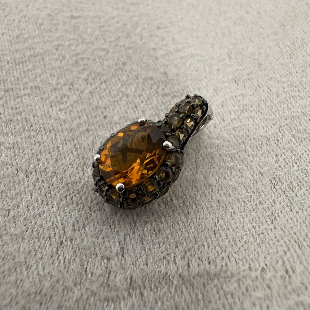 Sterling silver citrine Pendant